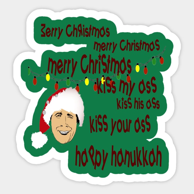 Clark Griswold Rant Sticker by PoetandChef